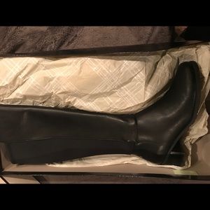 Dana Buchman knee high riding boots, BNIB